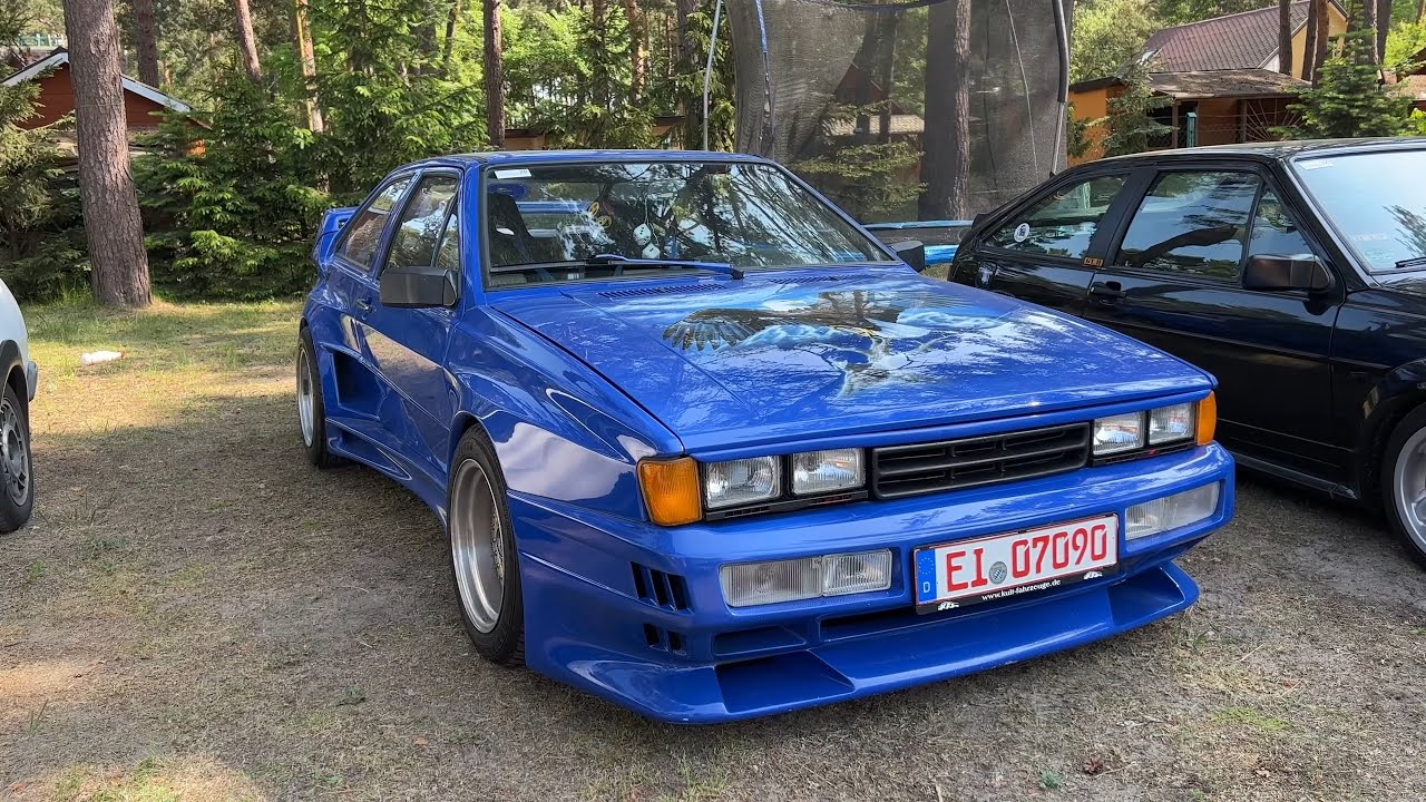 Very rare widebody VW Scirocco Rieger GTO! German tuning at its finest!