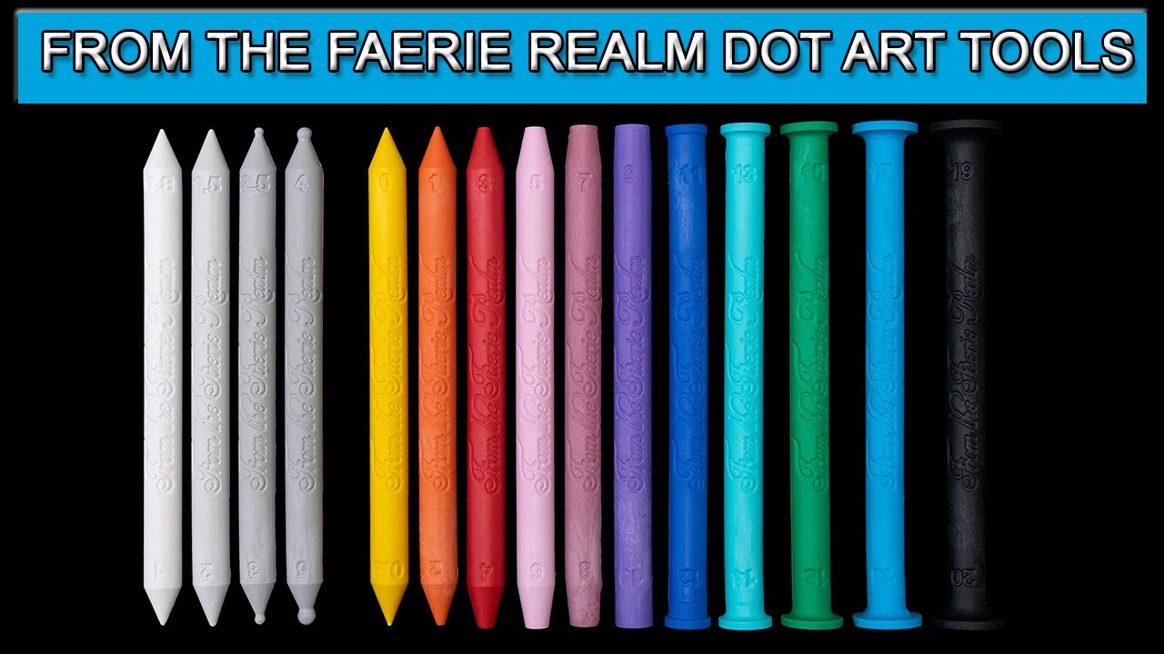 Dot Painting Tools From the Faerie Realm Dot Art Dotting Tools