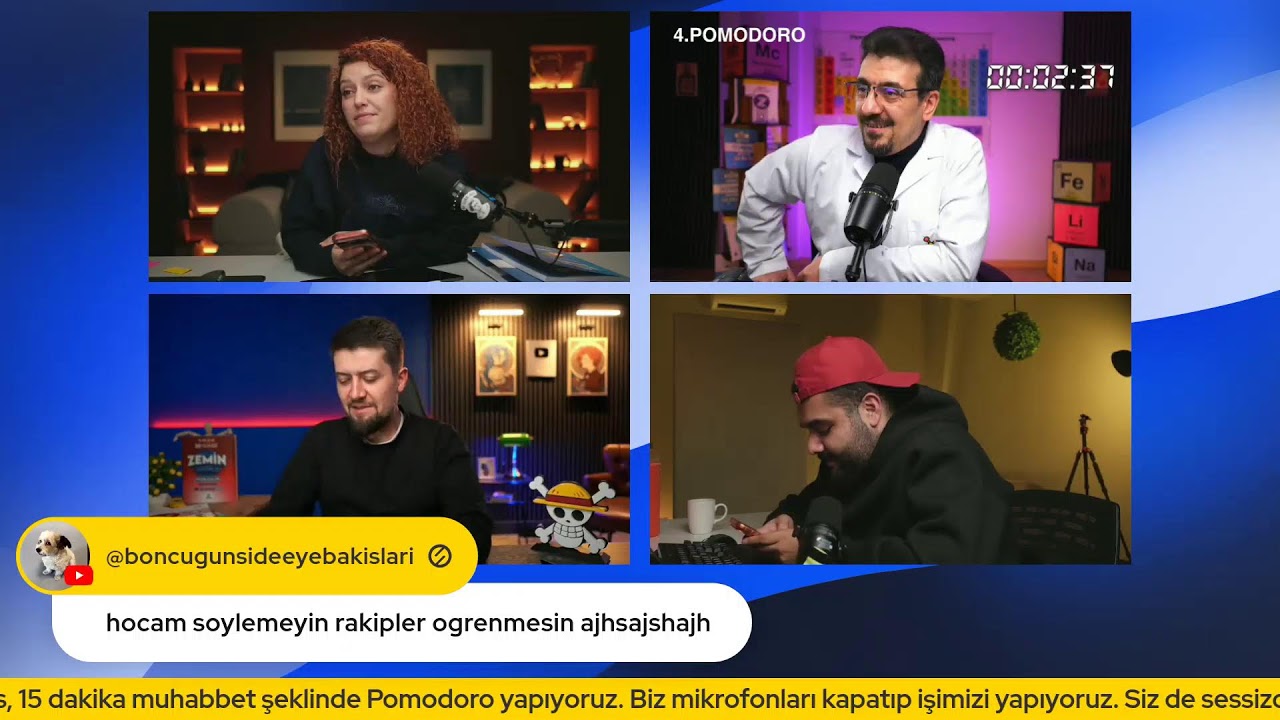 Beraber Ders Çalışıyoruz. Pomodoro ❤️ | ZEDUVA Sanal Kütüphane (YKS ye 151 GÜN KALDI)