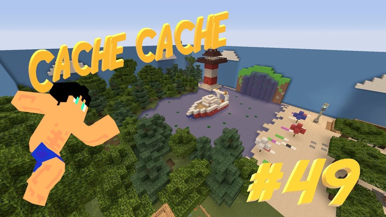 CACHE CACHE MINECRAFT | ÉPISODE 49 | VACANCES A LA PLAGE (Ps4)