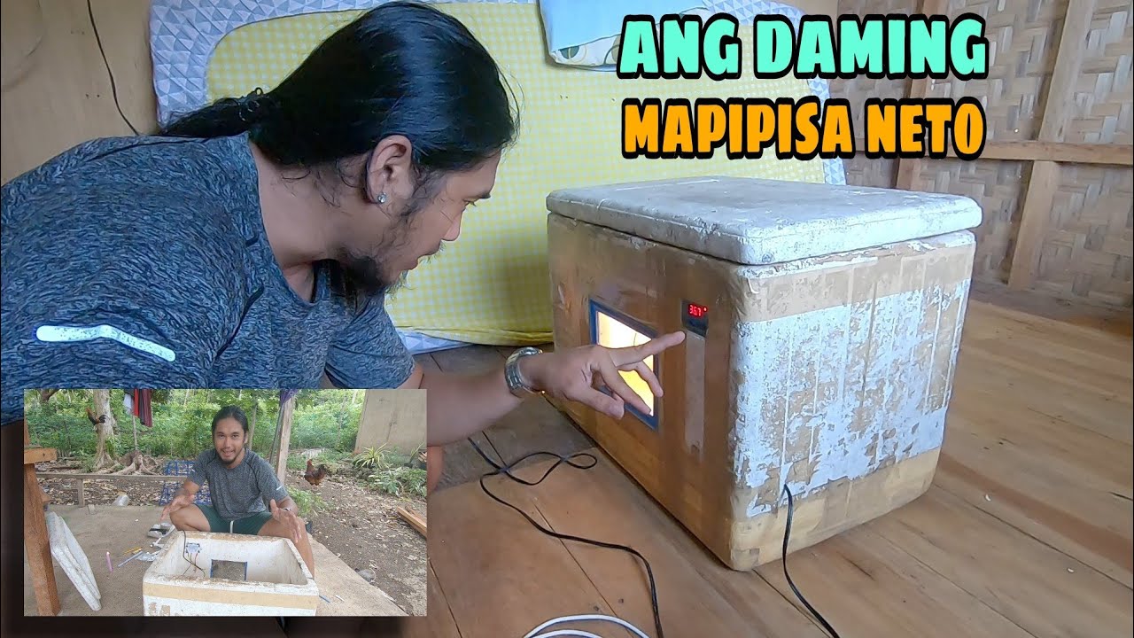 SIMPLE DIY INCUBATOR NA KASYA ANG 50-60 EGGS | MURA AT MARAMI PWEDE MAPISA | BUHAY ISLA