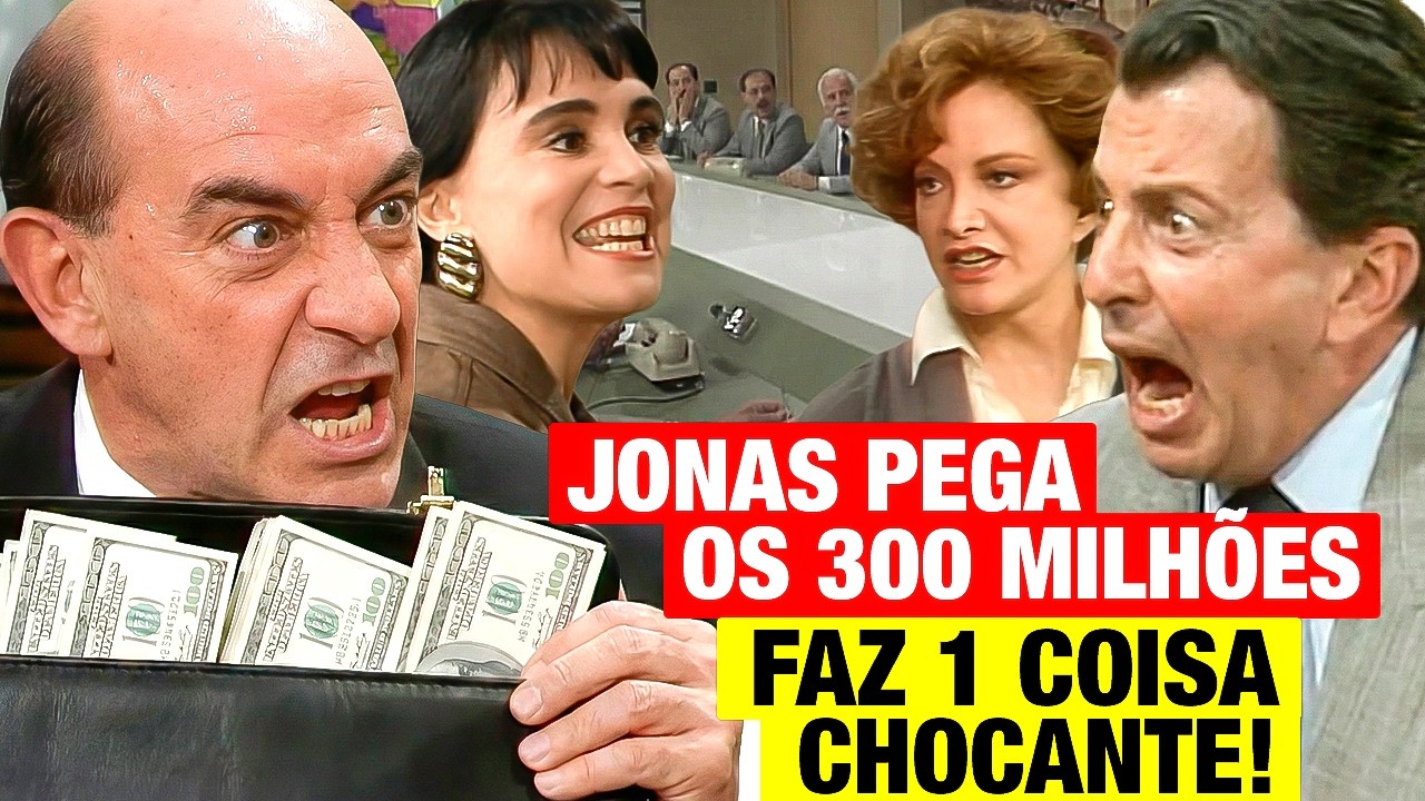 RAINHA DA SUCATA: Jonas pega os 300 MILHÕES e SURPREENDE MARIA DO CARMO! Juntos, dão TROCO em Renato