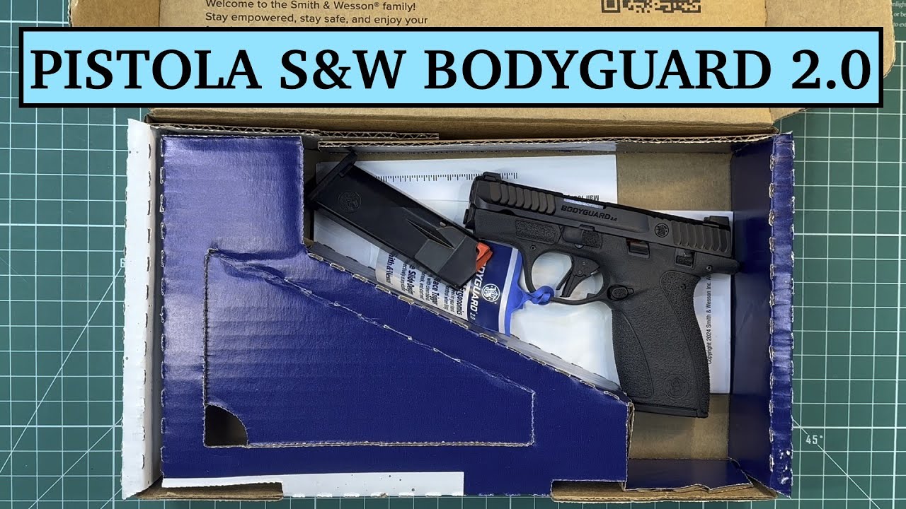 Pistola Smith & Wesson Bodyguard 2.0, Unboxing en Español