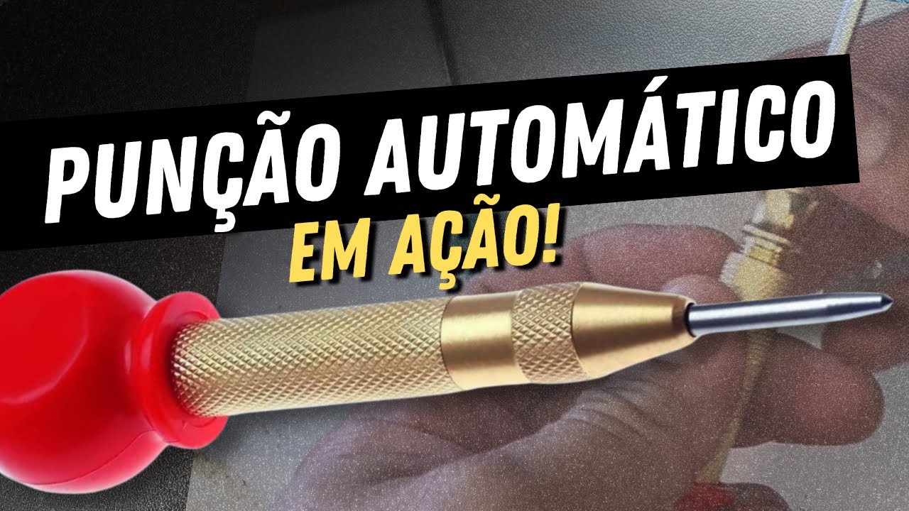 Pun&ccedil;&atilde;o Autom&aacute;tico Marcador de Centro: Como Usar Corretamente na Oficina!