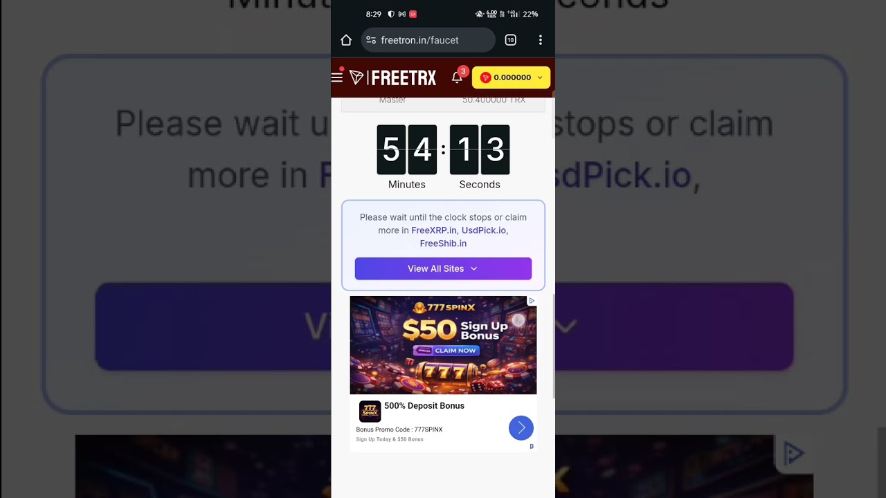 How to withdraw TRX from freetron.in to trust wallet