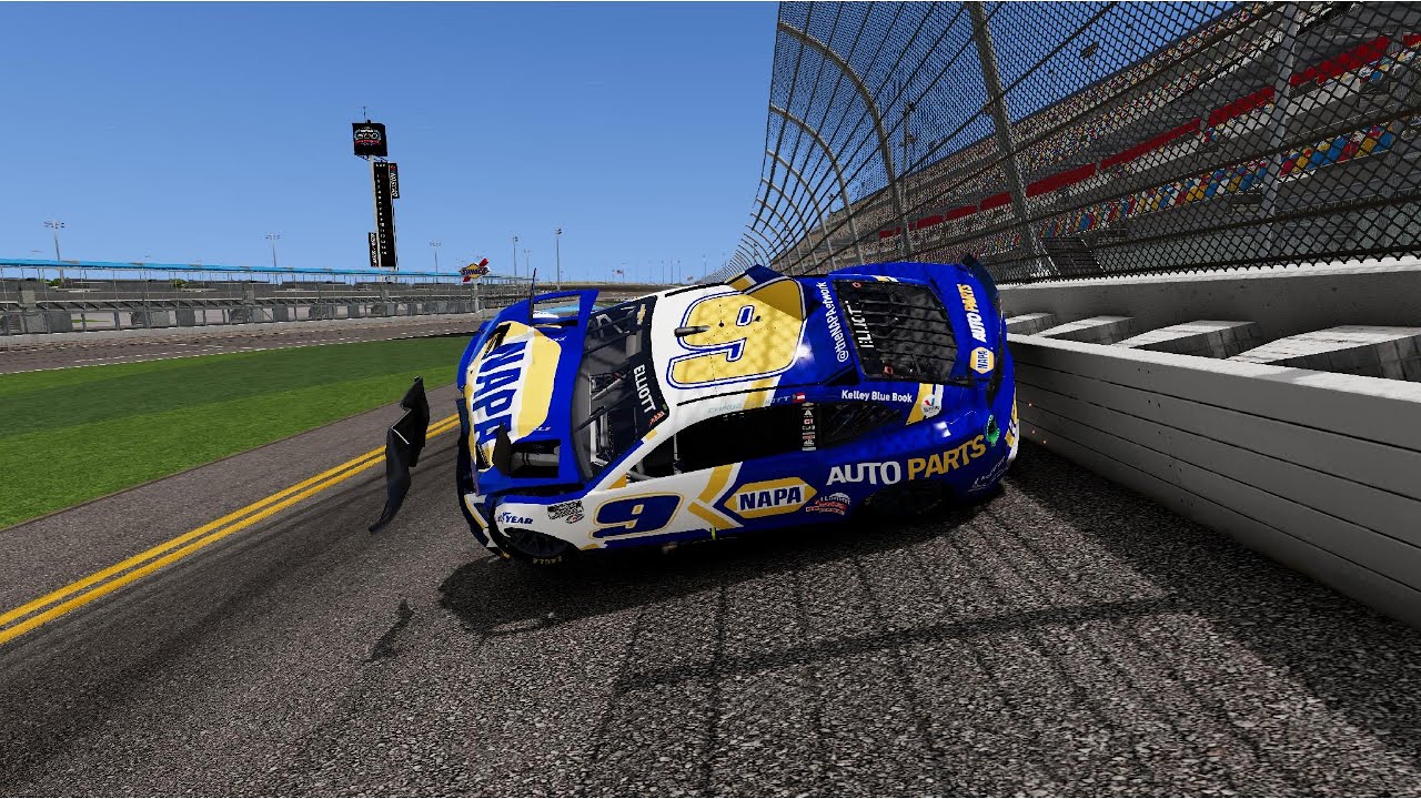 Beamng Drive Nascar Gen 7 Single Car Crashes #5