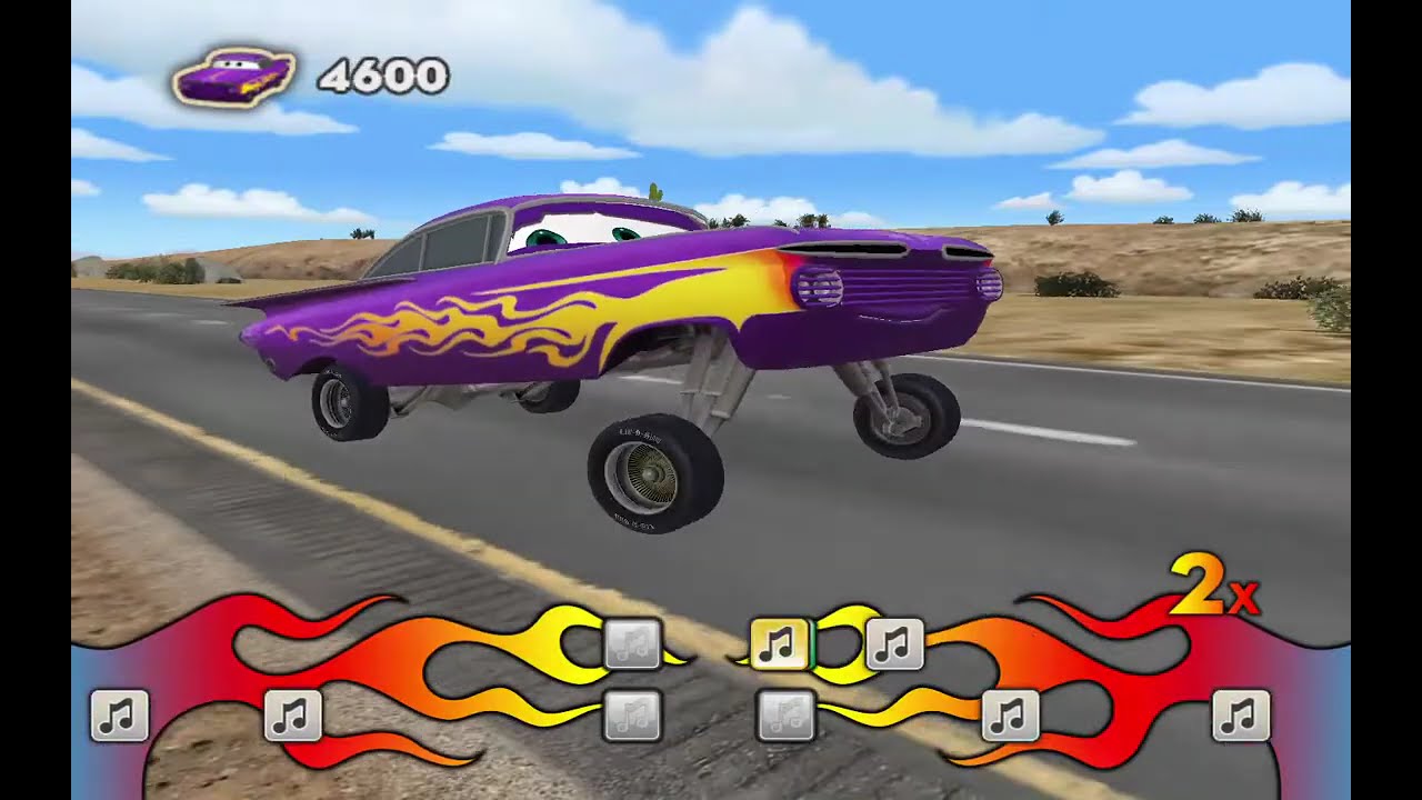 Cars Mater-National PC Part 2-Ramone's Rhythmic Rumble Levels 1-7