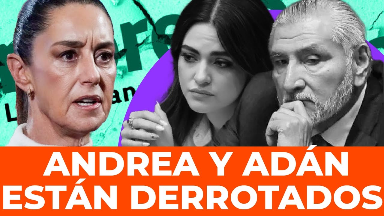 ¡LOS QUIERE FUERA! Sheinbaum prepara el golpe final contra Adán Augusto y Andrea Chávez