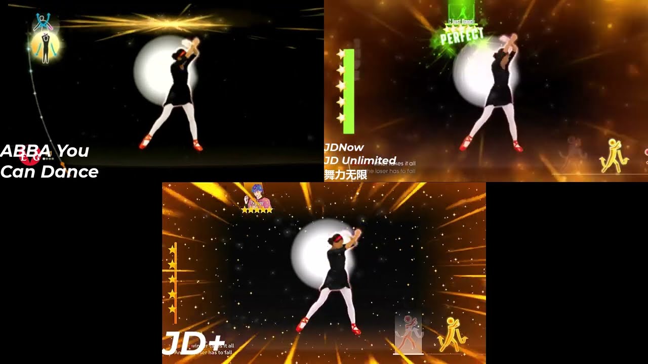 Just Dance Comparison - The Winner Takes It All