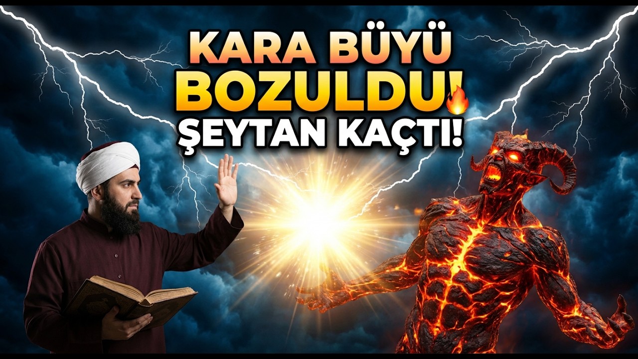 KARA BÜYÜ BOZULDU! ŞEYTAN KAÇTI – Bu Dua ile İlahi Koruma ve Kesin Kurtuluş!