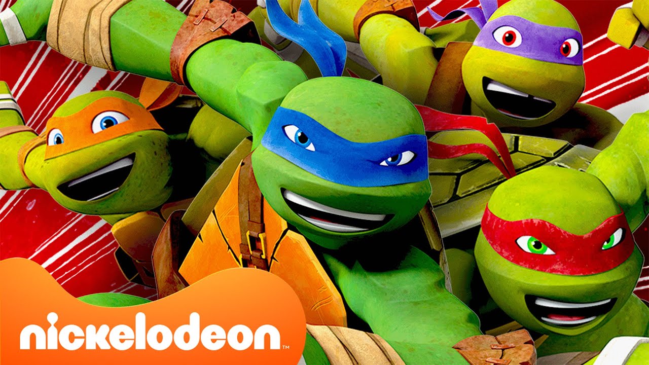 TMNT: Wojownicze Żółwie Ninja | Żółwie Ninja relaksują się przez 4 godziny 🐢😎 | Nickelodeon Polska