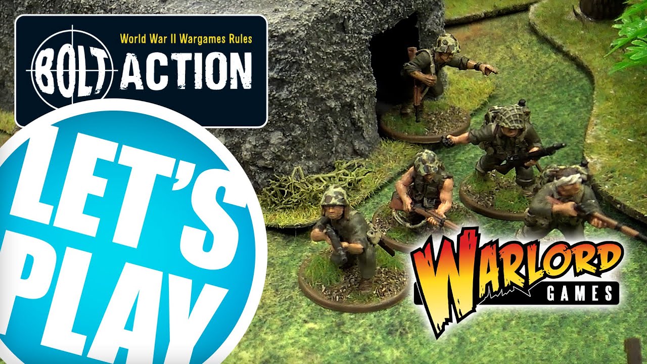 Let's Play: Bolt Action - Combined Arms Campaign Game II | Warlord Games - WW2 Miniatures Wargame