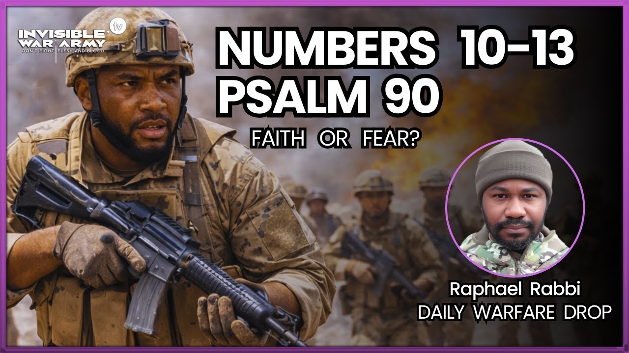 Moving Forward Without Losing Perspective | Numbers 10–13 | Psalm 90 | Daily Warfare Drop