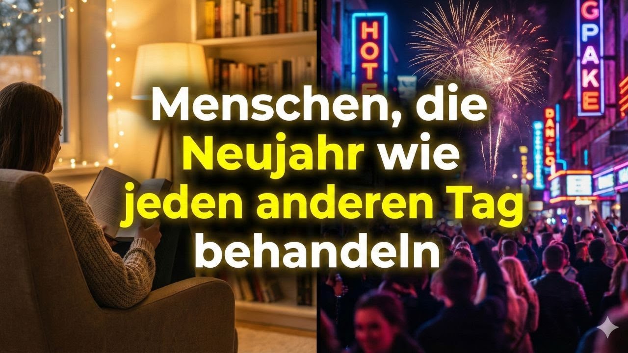 Die Psychologie von Menschen, die Neujahr wie jeden anderen Tag behandeln - MindWende