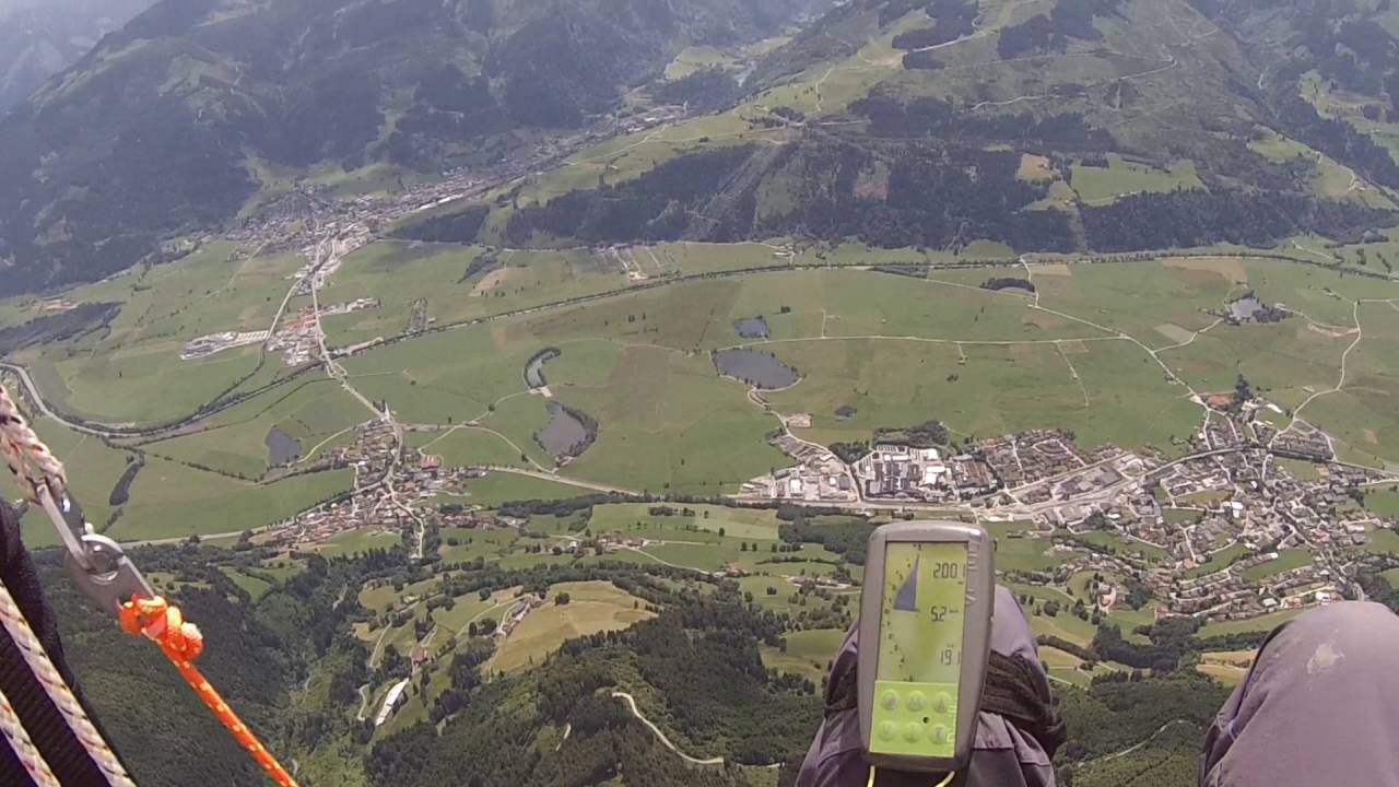 Schmittenhöhe Gleitschirmfliegen 2016 // Austria // POV
