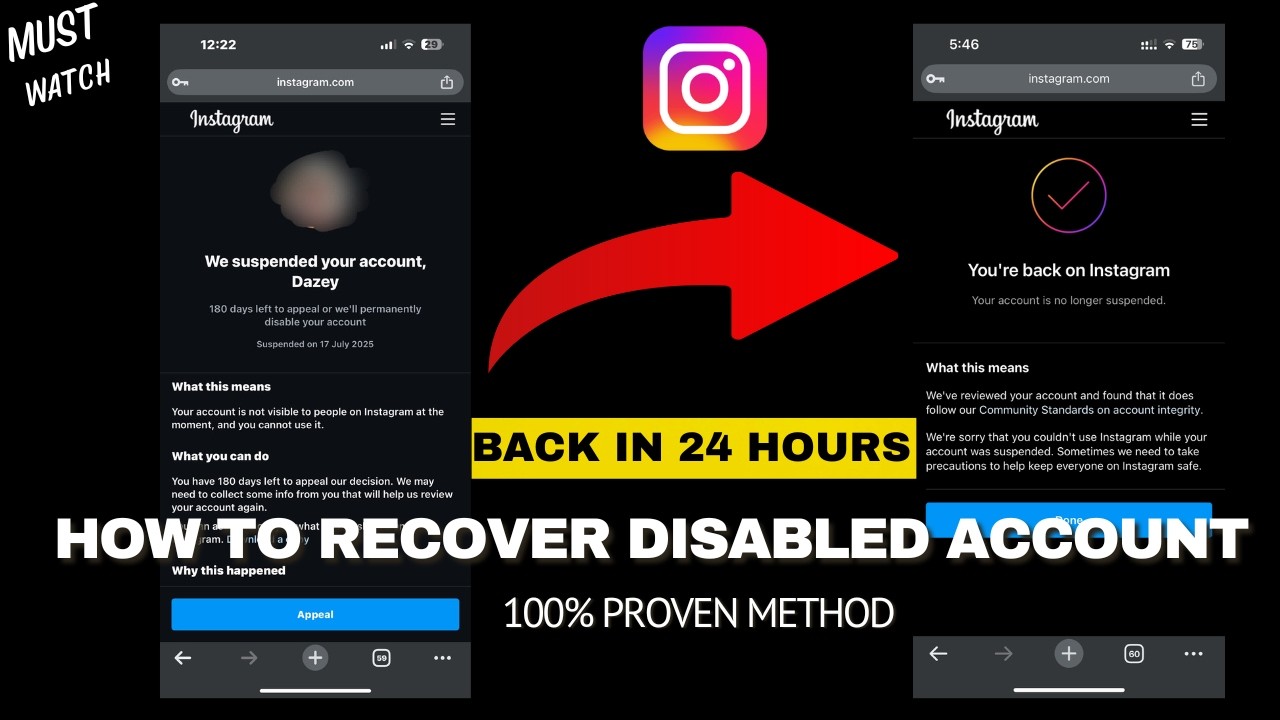 Recover Your Disabled Instagram Account FAST in 2025