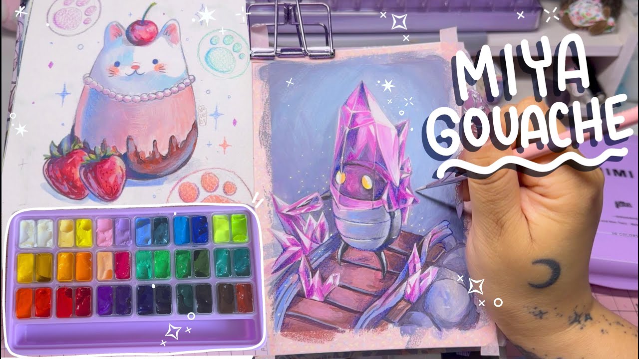 Confia en el proceso (´｡• ◡ •｡`) ♡ MIYA GOUACHE ⭒˚.⋆
