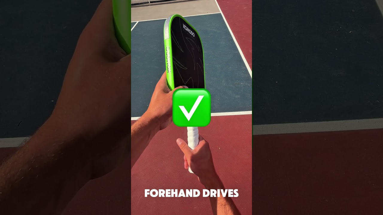 Tip for forehand drive in pickleball #pickleball