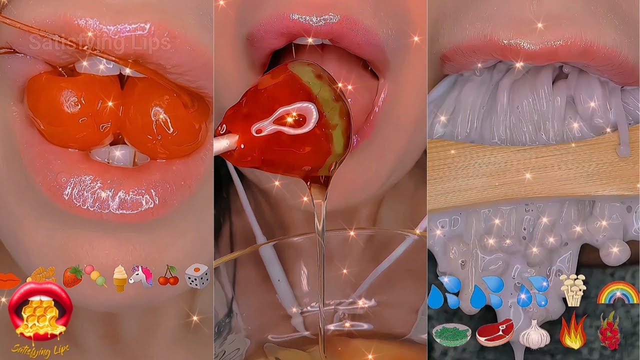 GOOD BYE 2023 HELLO 2024 ASMR SATISFYING EDITED EATING SOUNDS MUKBANG 먹방