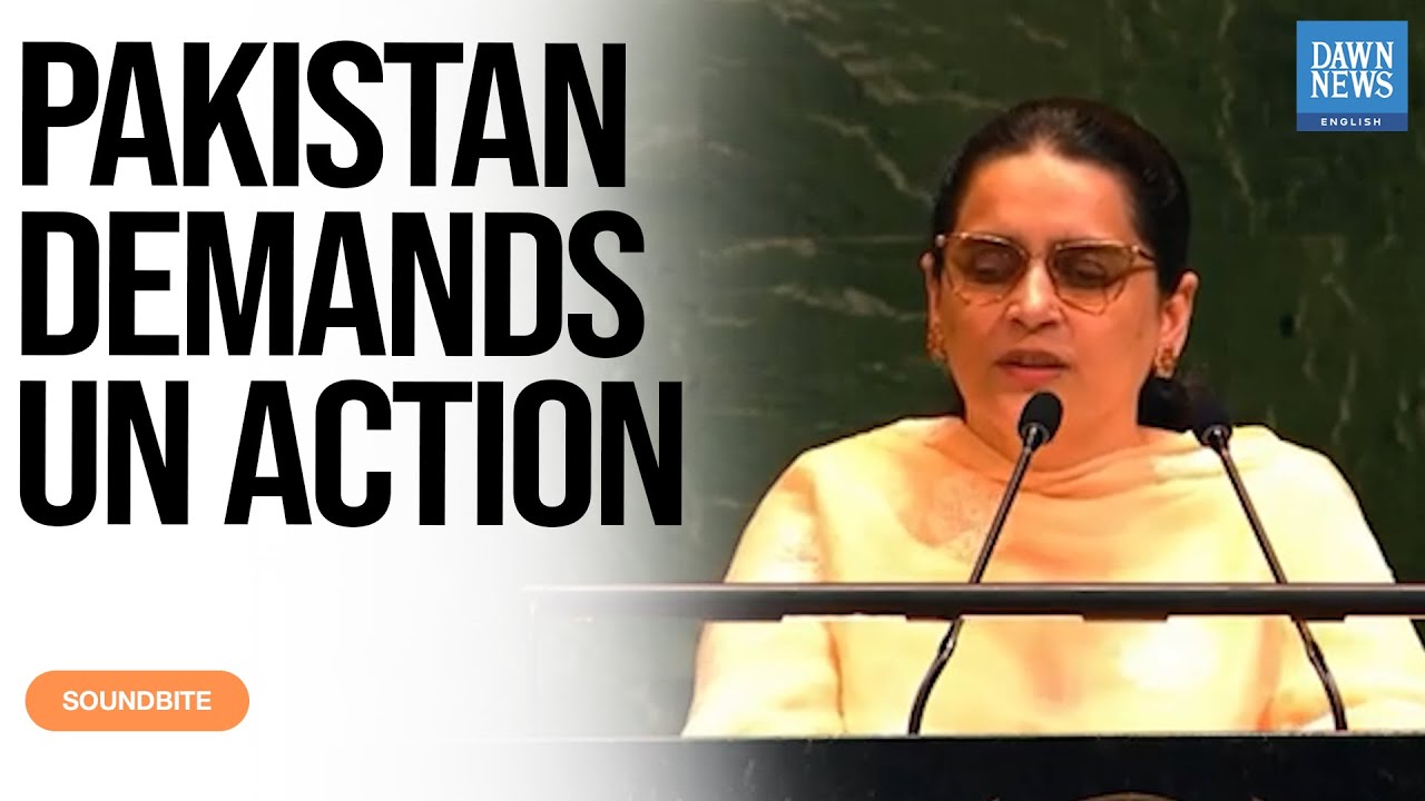 Pakistan Urges UN to Act on Kashmir, Palestine, and Global Challenges | Dawn News English