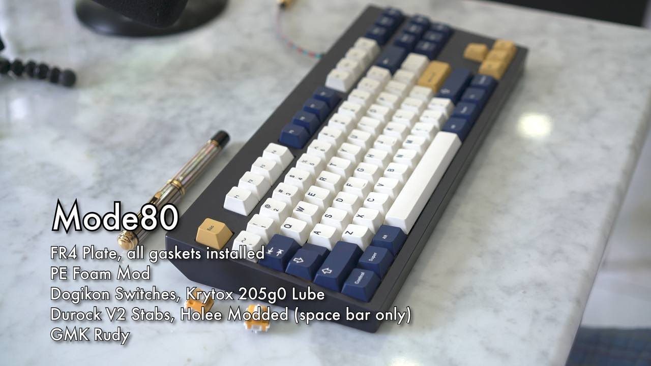 Mode80 PE Foam Mod with Dogikon Switches
