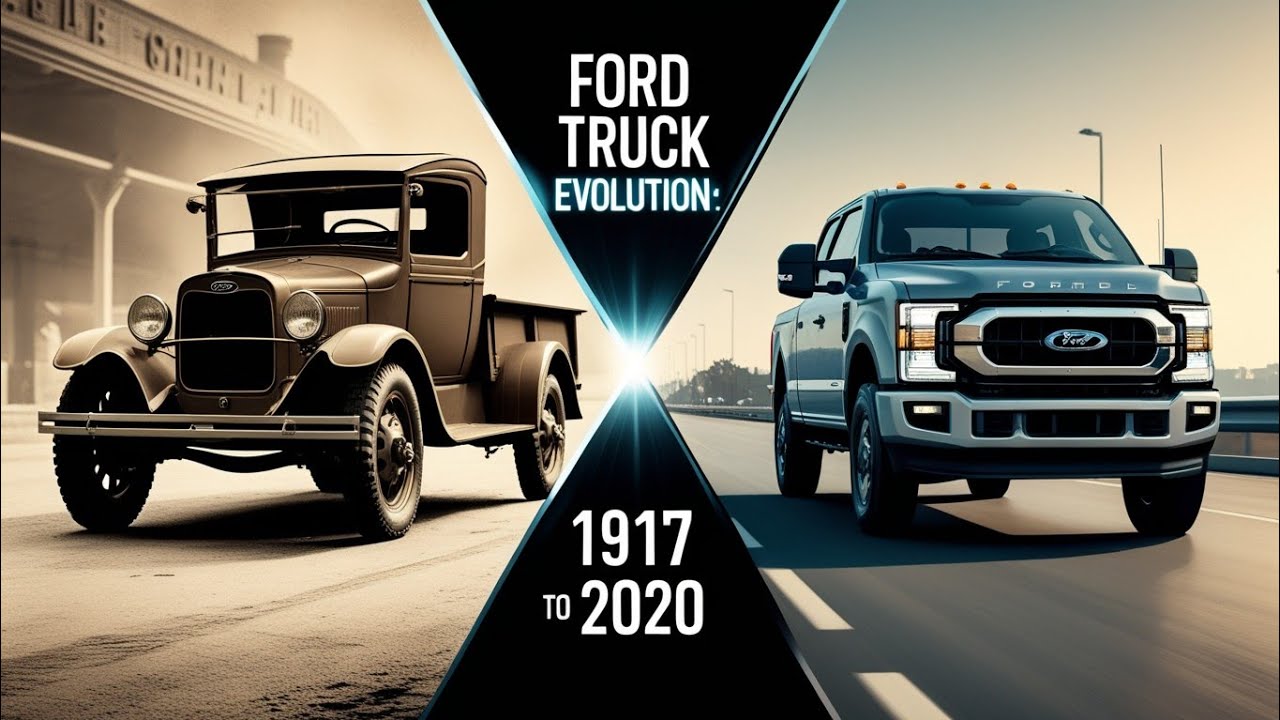 Ford Trucks Evolution (1917–2020) | Original Photos