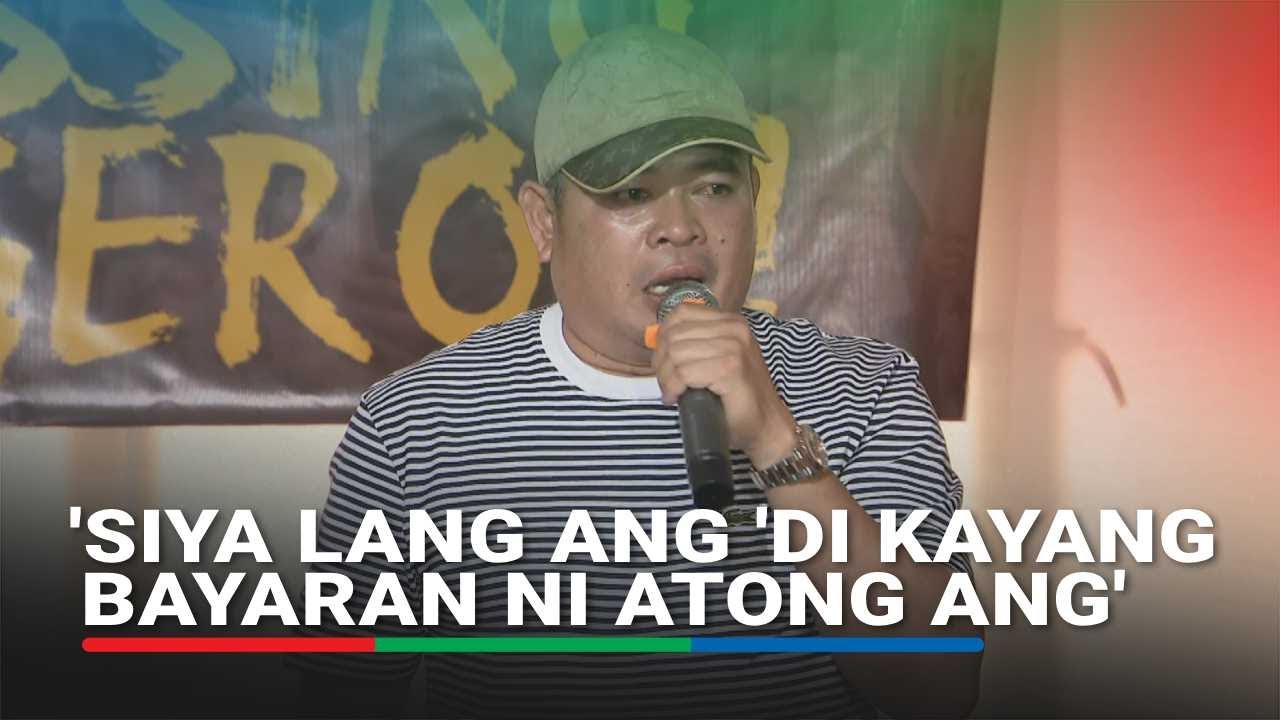 Patidongan on Torre: 'Siya lang ang 'di kayang bayaran ni Atong Ang'