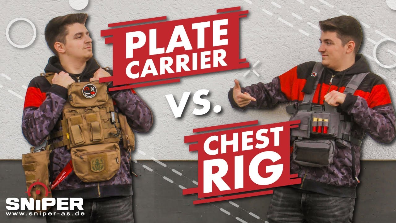 Airsoft Anfänger Guide und Tipps: Tragesysteme im Vergleich