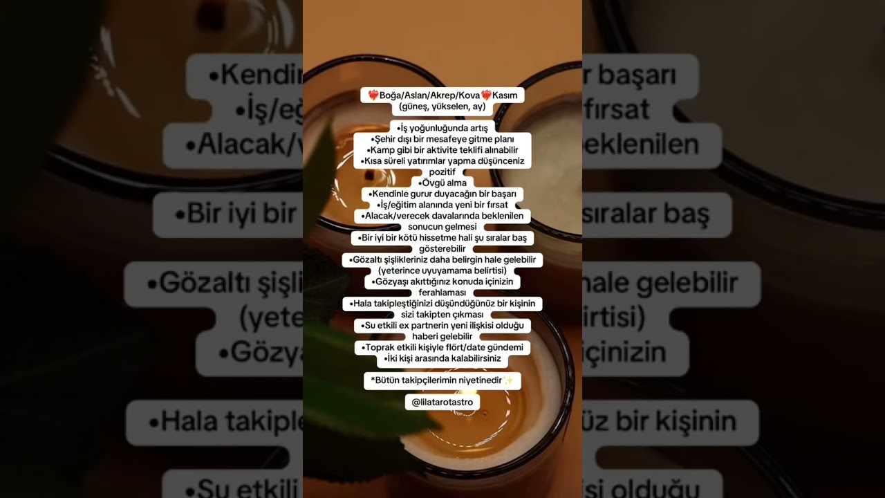 Boğa / Aslan / Akrep / Kova Kasım Ayı G&uuml;ndemi 🫧#tarot #bur&ccedil; #bur&ccedil;yorumları
