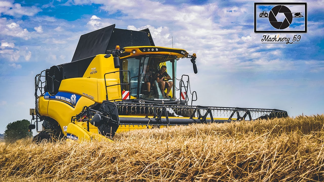 Moisson 2019 | New holland cr8.80 revelation | Fendt