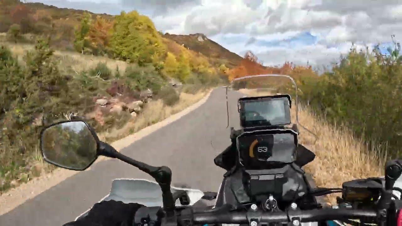 Autumn ride  in 2025 season with CFMOTO 450MT.