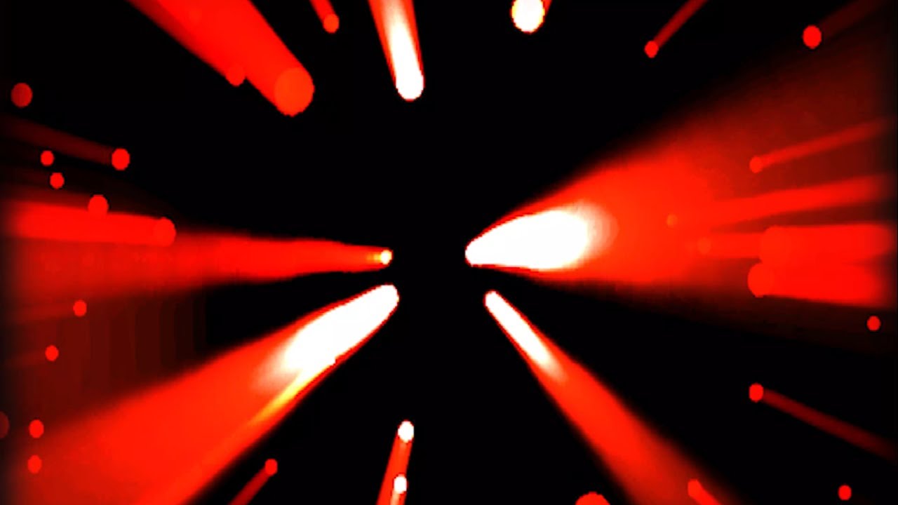 Red light burst | light speed | background | 4k
