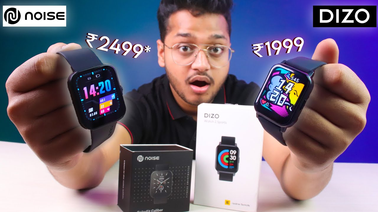 Dizo Watch 2 Sports VS Noise Colorfit Caliber | Budget Smartwatch ka King Kaun? 🤔🤔