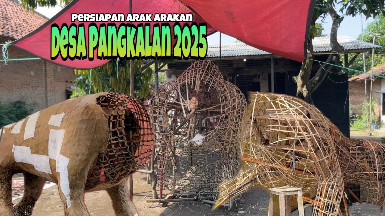 Review ‼️ Persiapan Arak arakan MAPAG SRI DESA PANGKALAN 2025