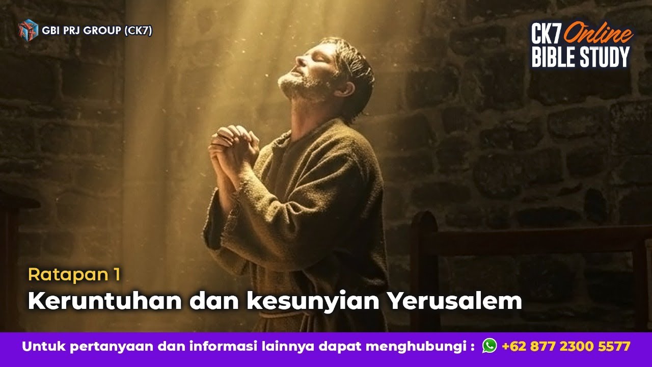 Bible Study Ratapan 1