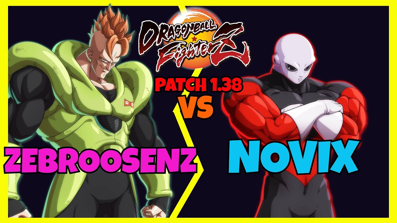 DBFZ - ZEBROOSENZ vs NOVIX gameplays (Z Broly, S Broly, Android 16 vs Jiren, Trunks, Janemba)
