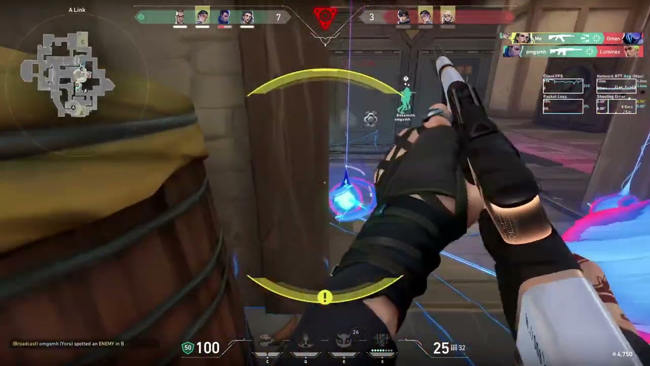 VALORANT Fade thinks Omen can be read like an open book - Highlight