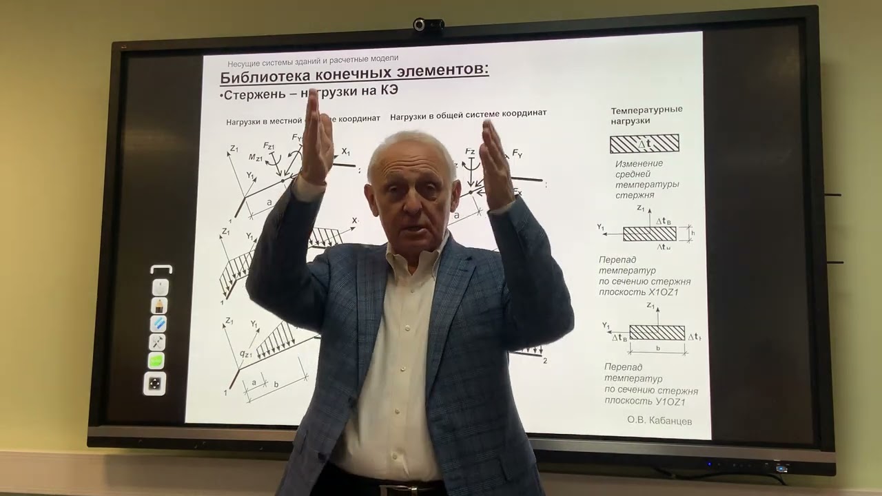 лекция 12. Модель воздействия. Технология задания нагрузок в методе конечных элементов. Сейсмика.
