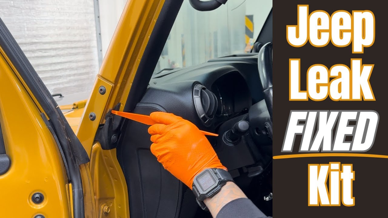 Решение проблемы протечки воды в Jeep Wrangler, которого вы так ждали.