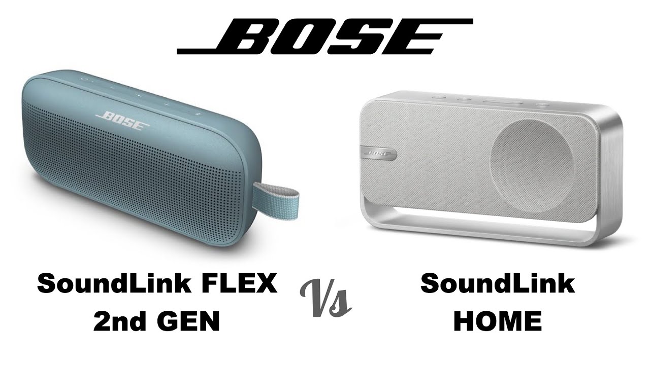 Bose SoundLink Flex 2 vs SoundLink Home Portable Speaker | Compare | Specifications | Features