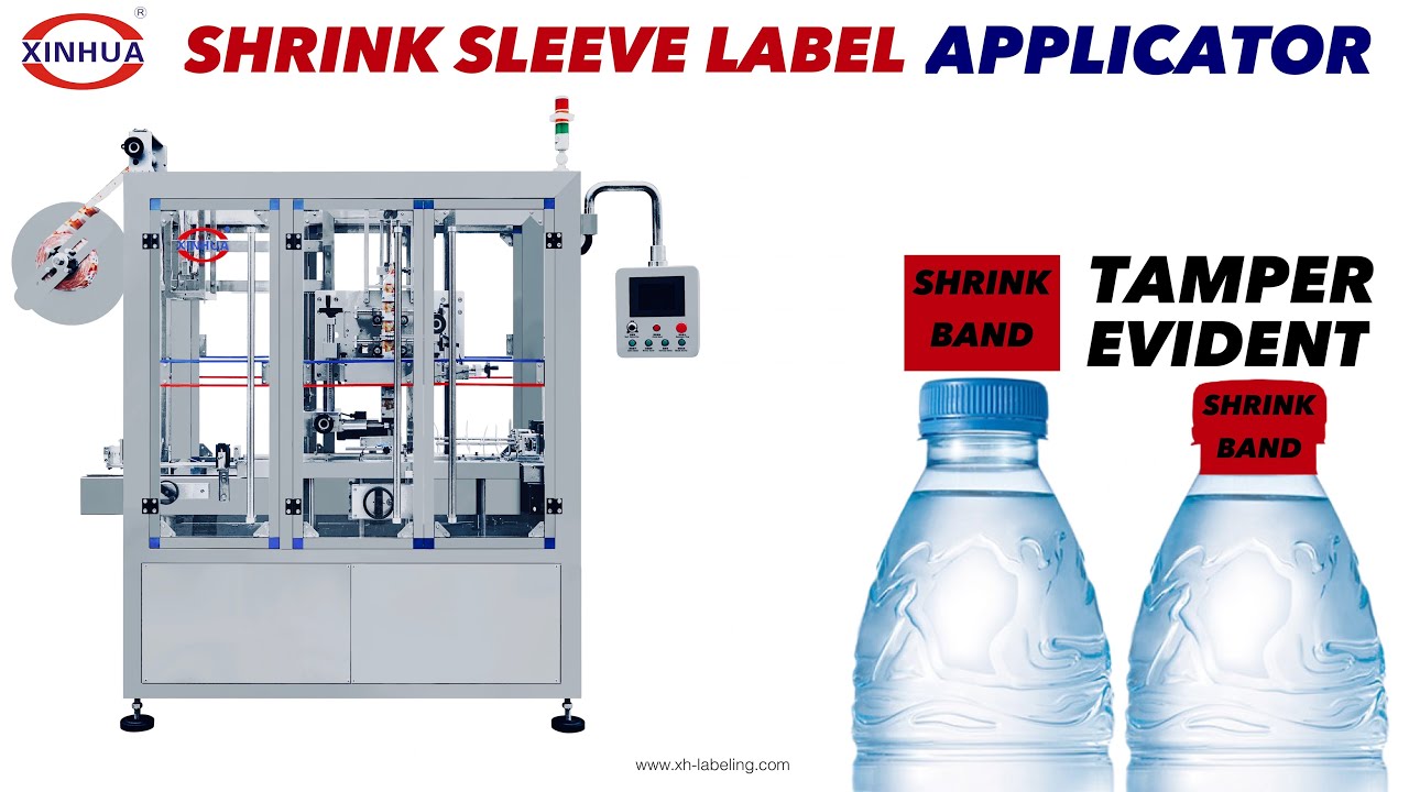 Tamper Evident Shrink Band Shrink Sleeve Applicator