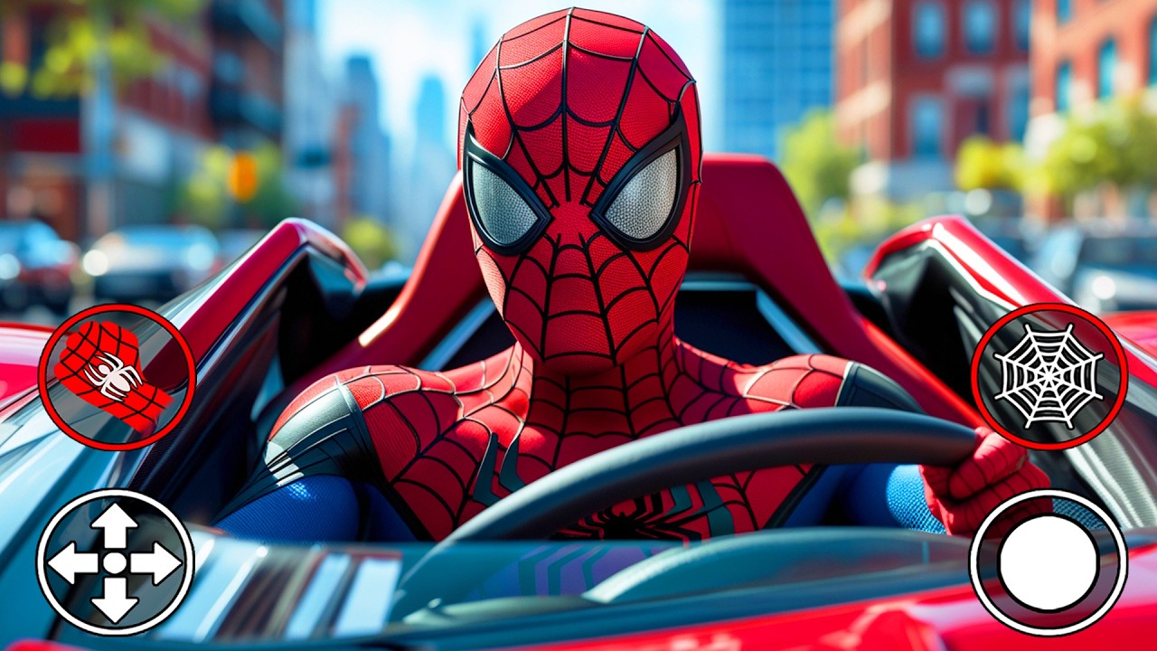 PLAYING as SPIDER-MAN DRIVE CARS in Garry's Mod