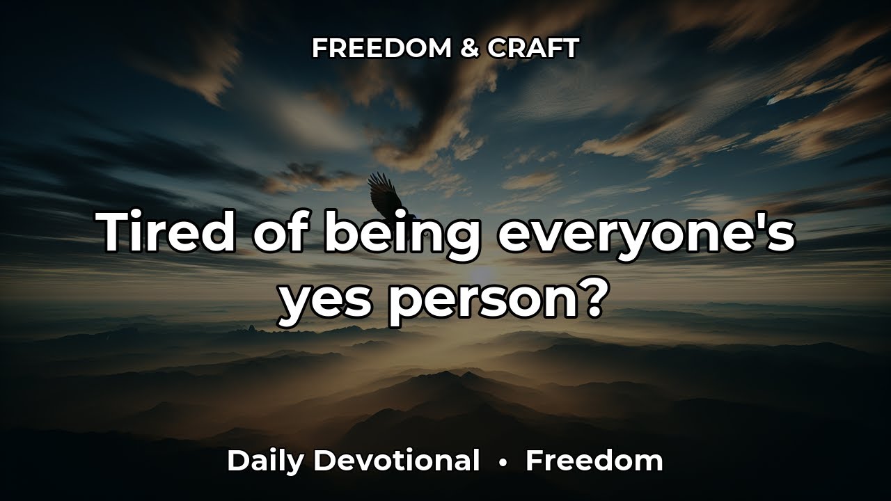 Tired of being everyone's yes person? | Liberation