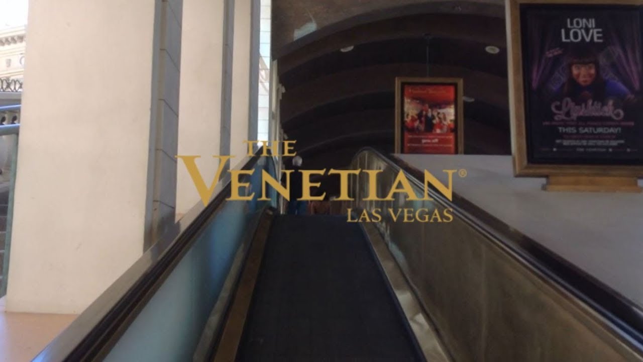 INCREDIBLE Montgomery Moving Walkways-Venetian Skybridge-Las Vegas, NV