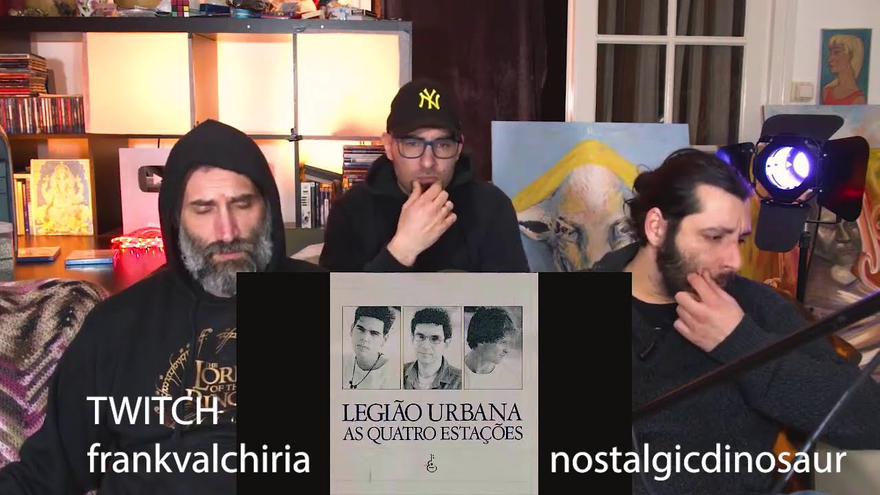 Legiao Urbana - Eu Era Um Lobisomem Juvenil - reaction from livestream