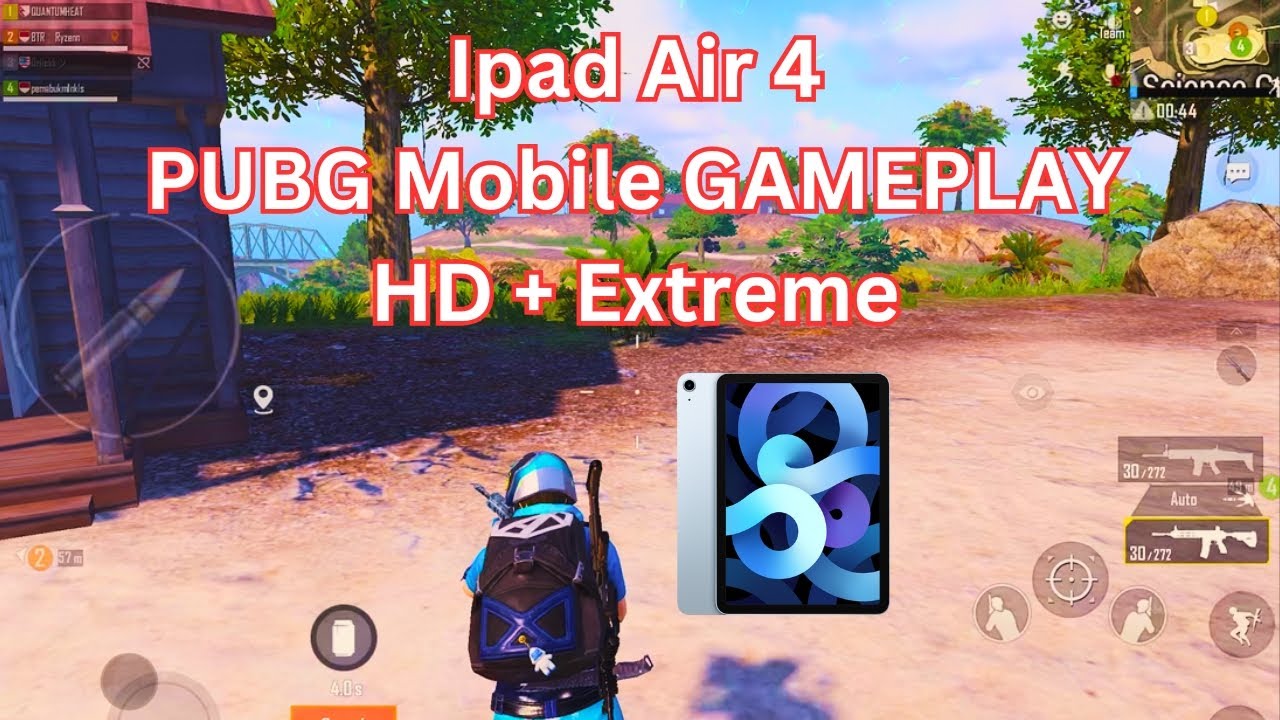 Ipad Air 4 Pubg Mobile Gameplay | HD Extreme | Nusa Map |