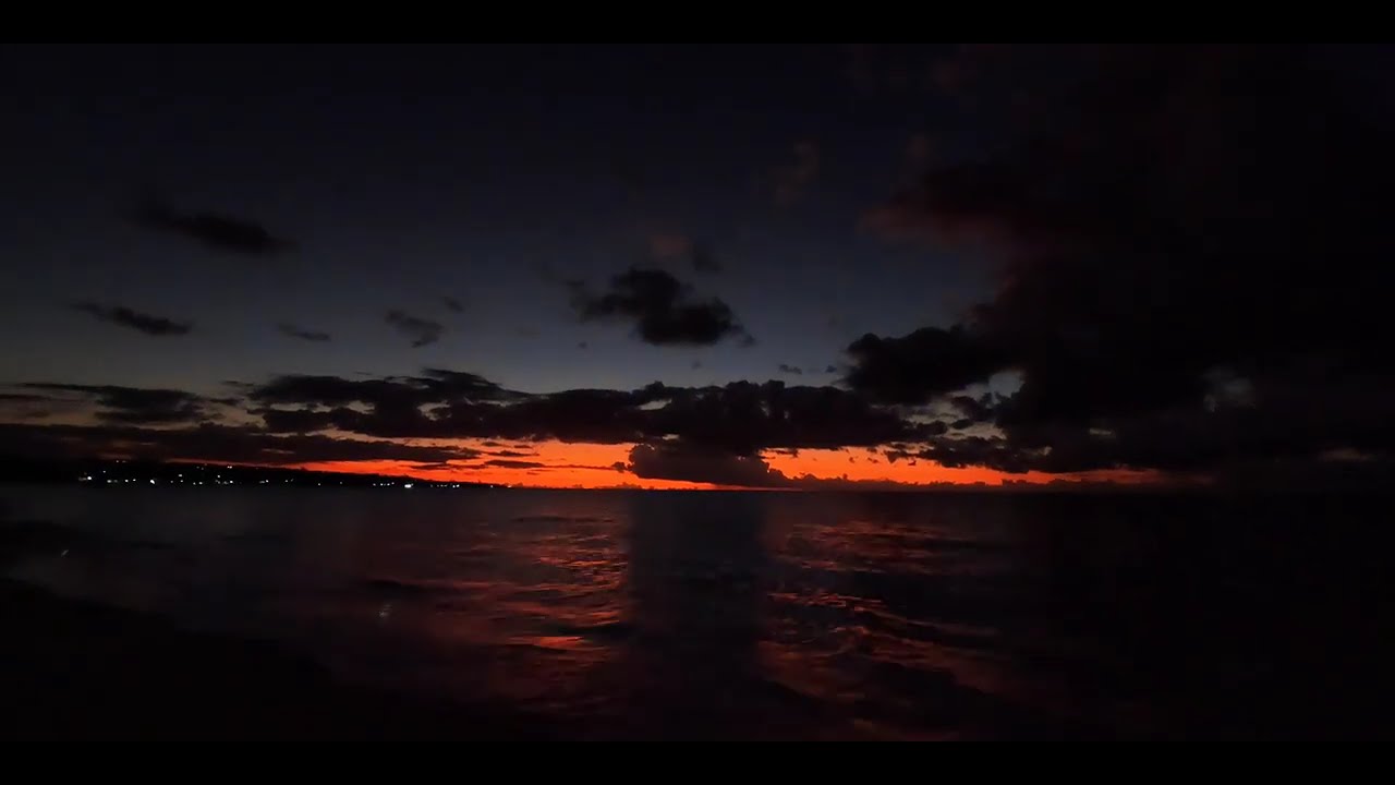 Secrets of the Sunset Afterglow: Mysterious Relaxing Music on a Tropical Beach 🌅🎶