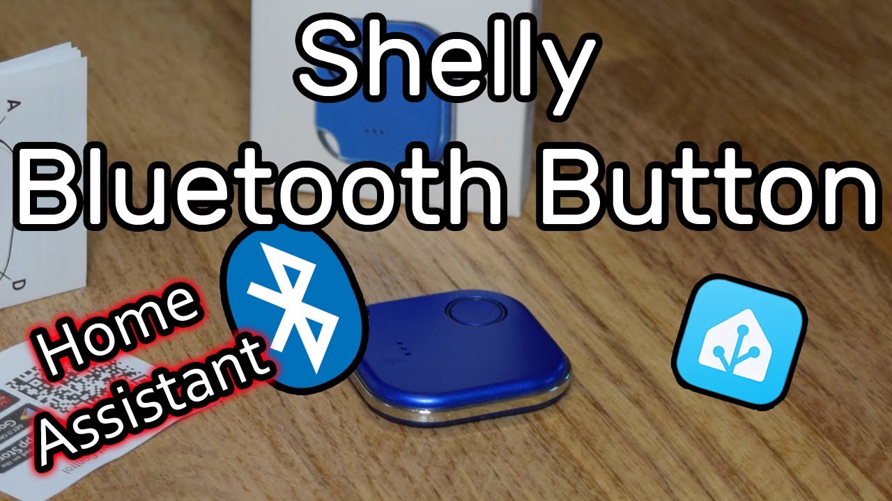 Setting up Shelly BLU Bluetooth Button1 in Home Assistant - Automation at the touch of a button