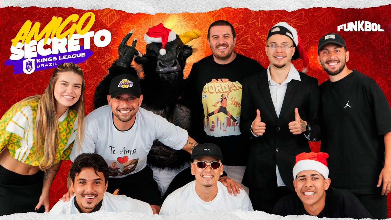 DEU BRIGA NO FUNKBOL! POLÊMICAS NO AMIGO SECRETO DA KINGS (COM QUEM TOPOU) KKKKK