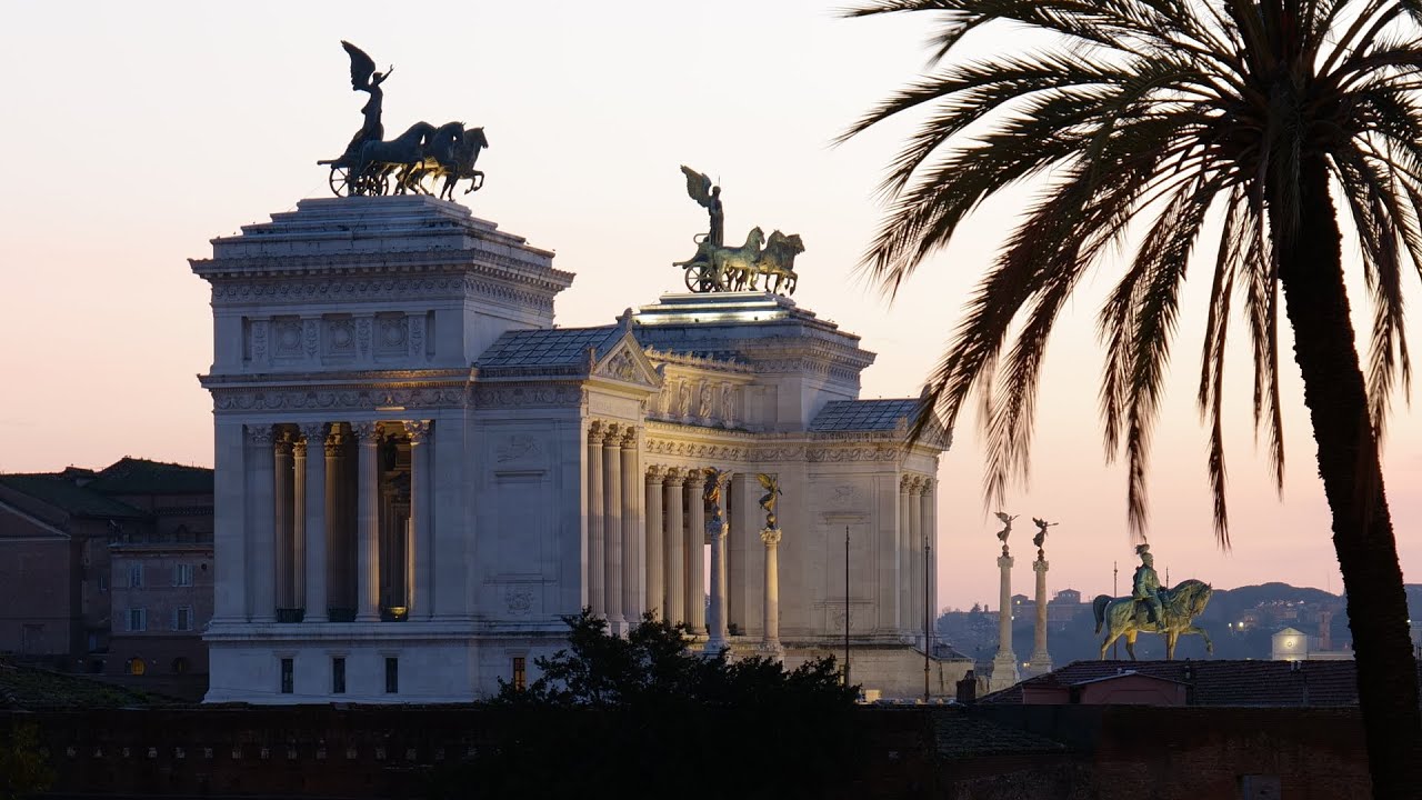 [4K HDR] Evening walk from Villa Aldobrandini to Piazza della Repubblica | Rome, Italy | Slow TV